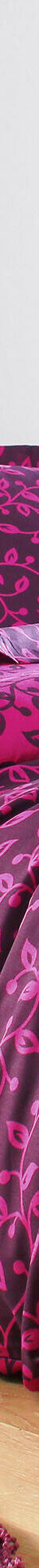 Linge de lit Héritage flanelle à motifs volutes (fuchsia / prune) Linge de lit Héritage flanelle à motifs volutes (fuchsia / prune)